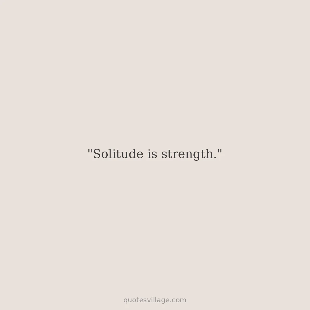 Short Alone Time Quotes
