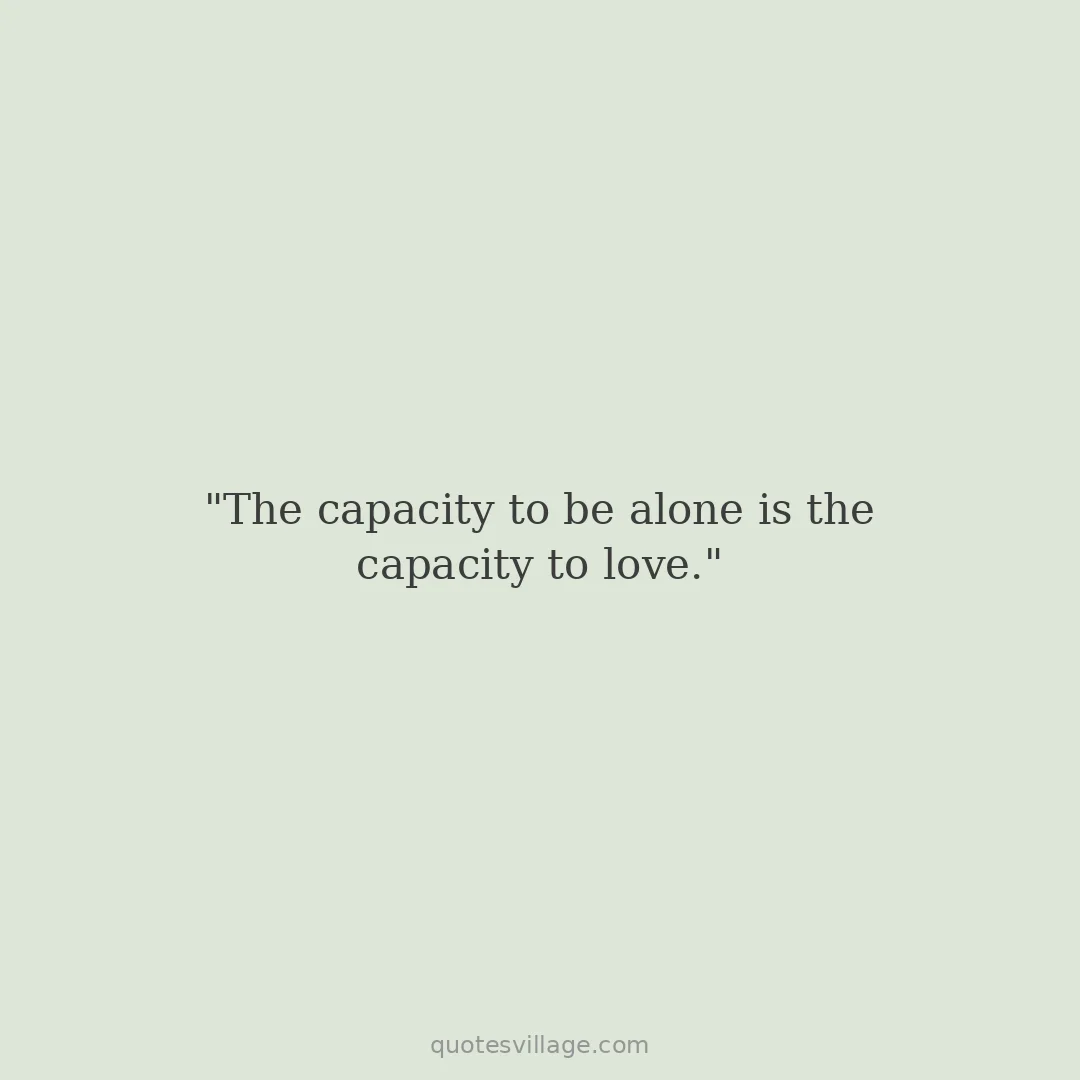 Alone Time Quotes — For Introverts and Deep Thinkers