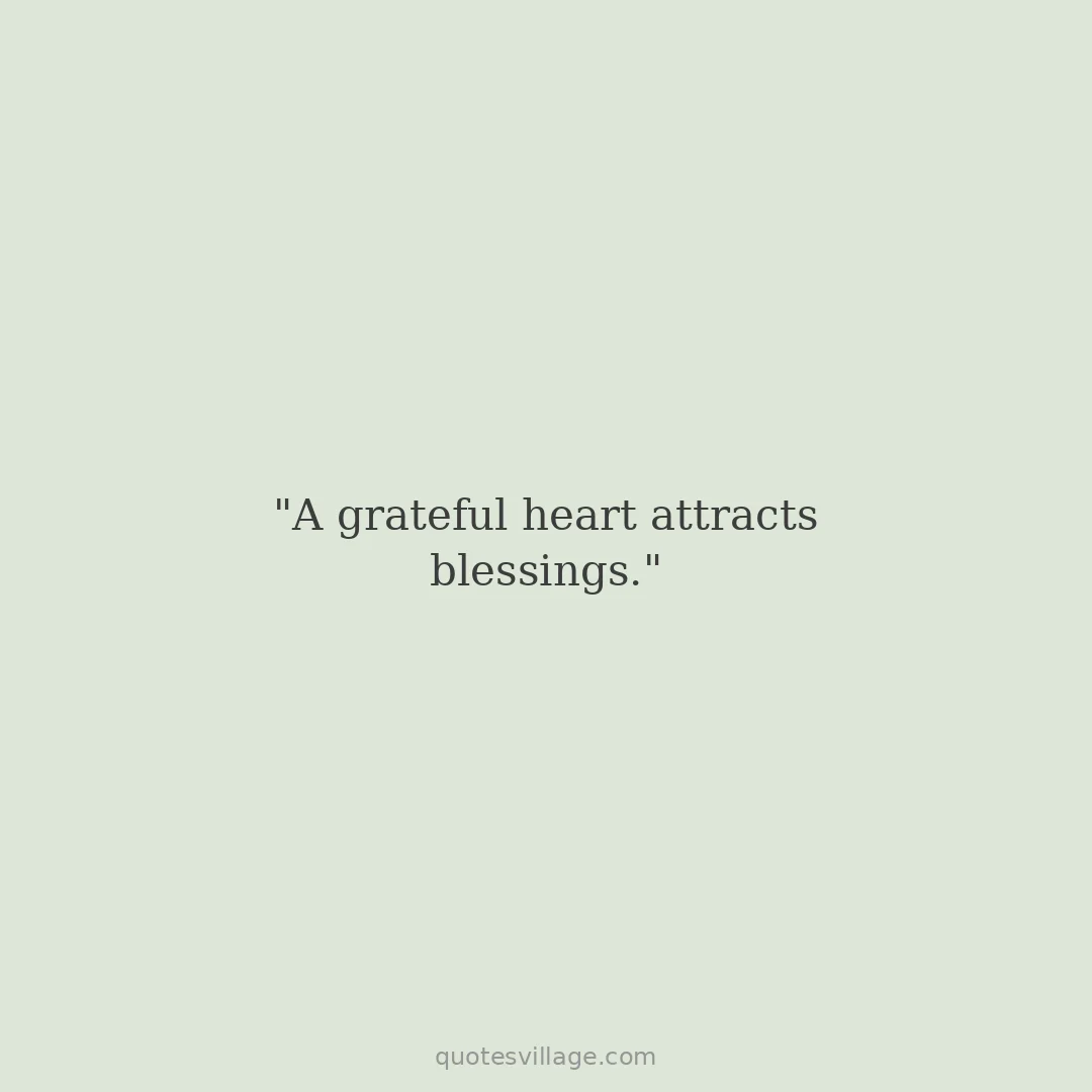 Count Your Blessings Quotes — The Blessings You Might Miss