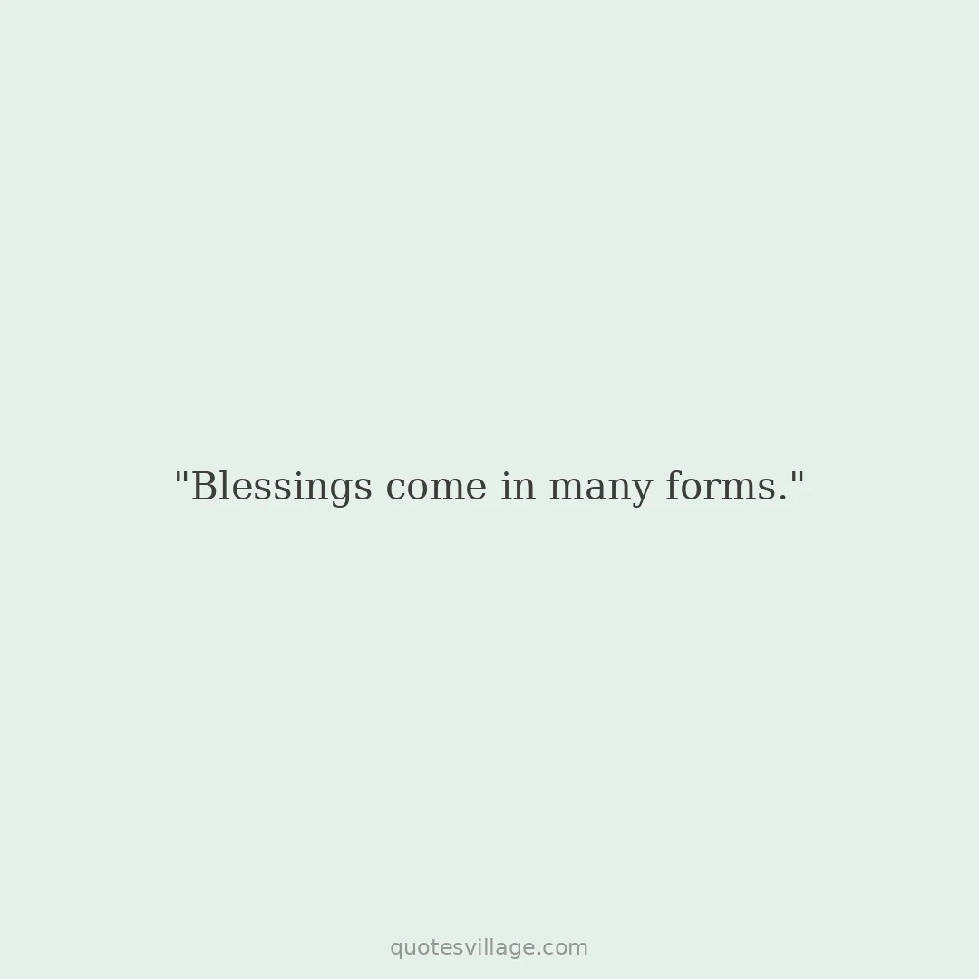 Short Count Your Blessings Quotes