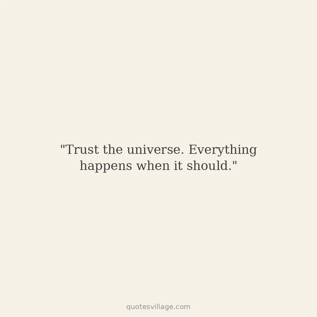 Short Divine Timing Quotes for Daily Affirmation