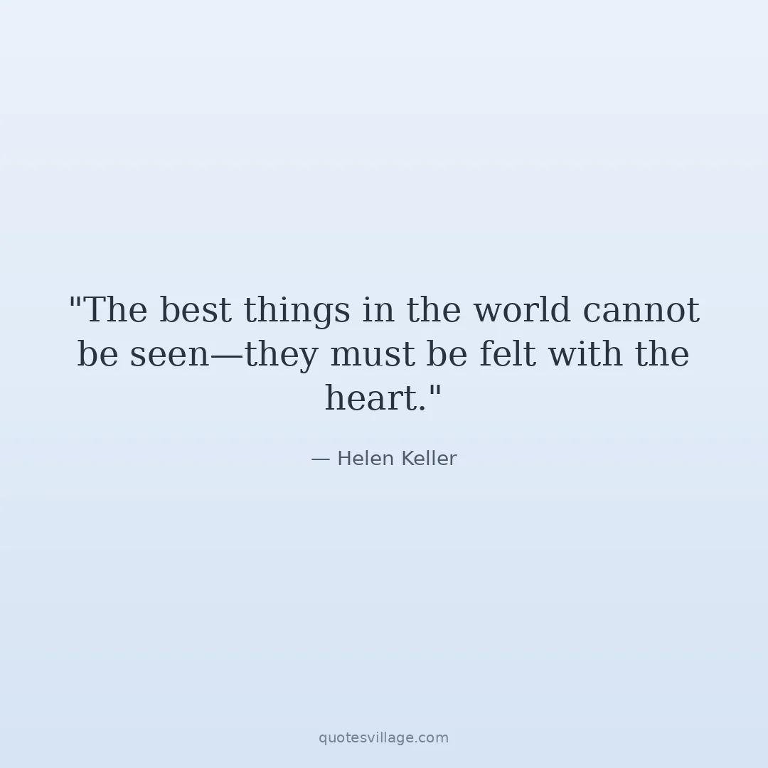 Helen Keller Quotes About Perseverance and Strength