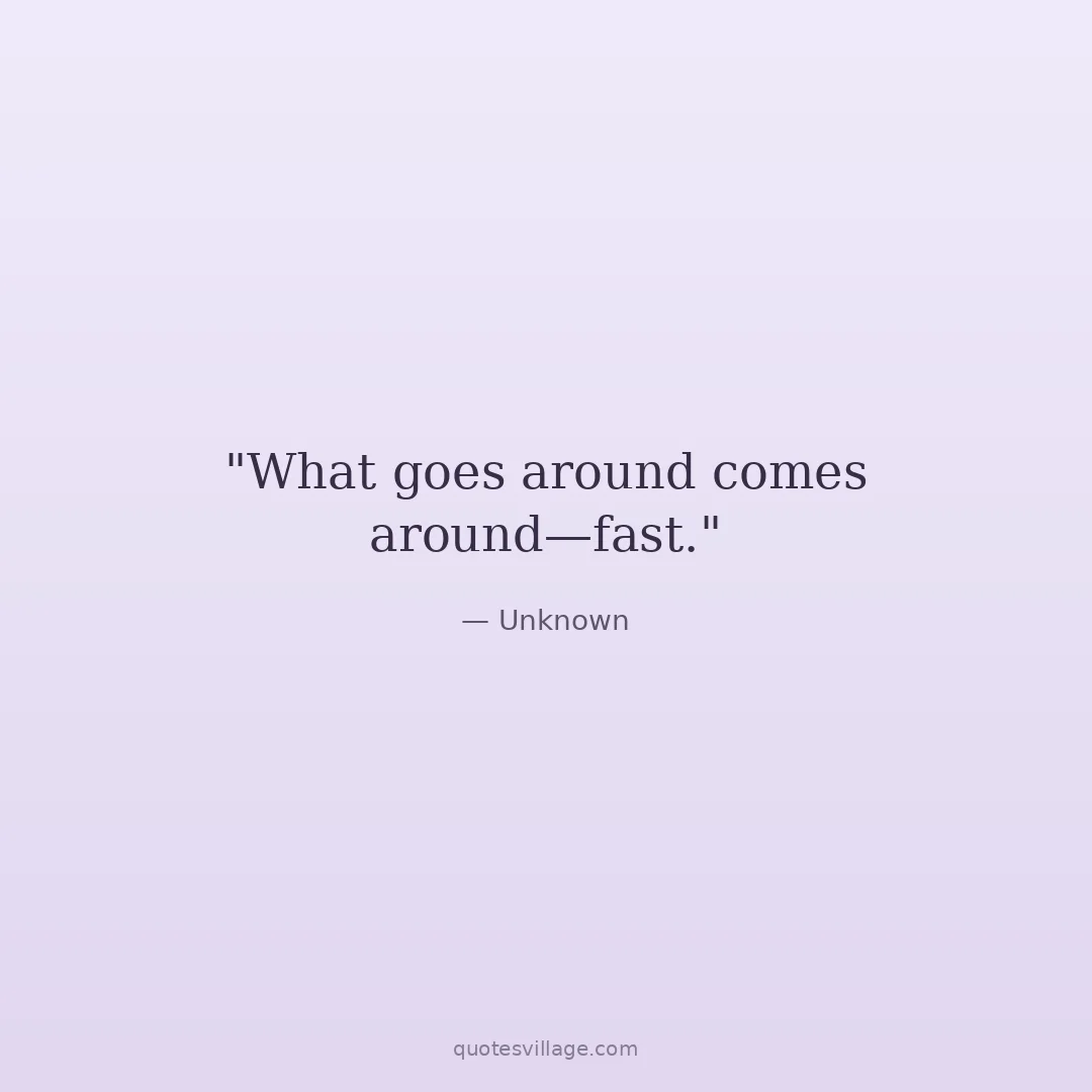 Instant Karma Quotes About Justice