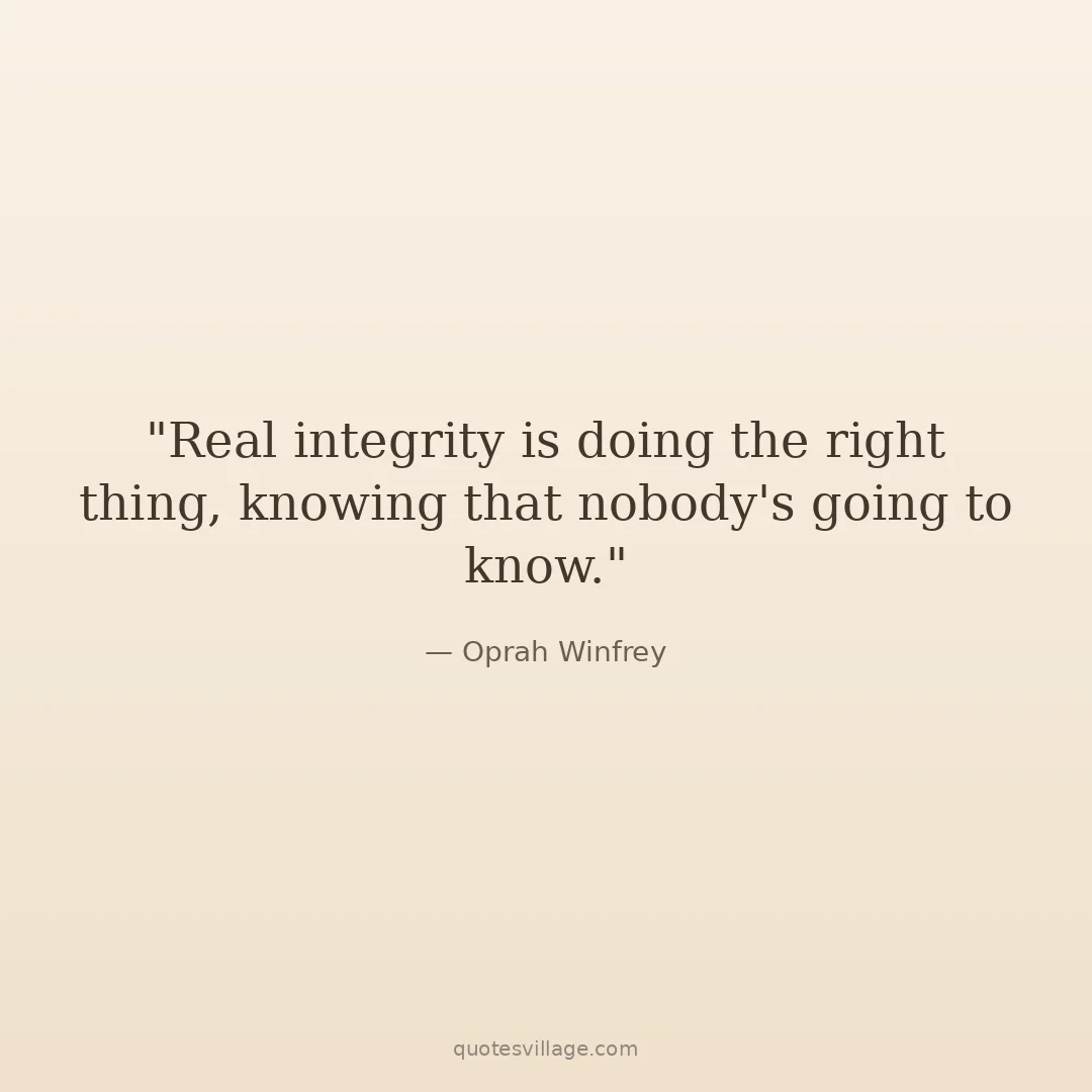 Inspiring Character and Integrity Quotes to Share at Work or School