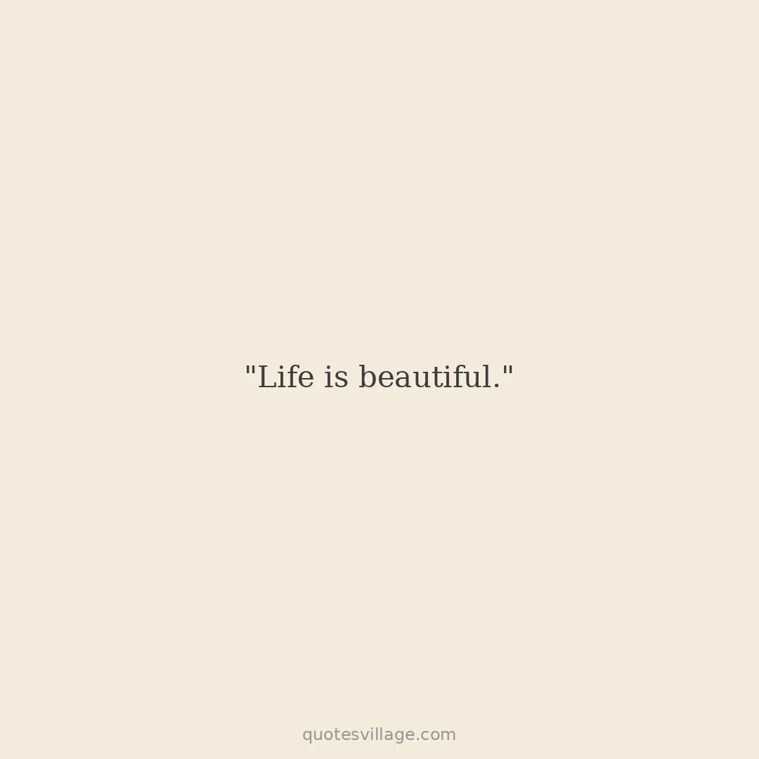 Short Life So Unpredictable Quotes