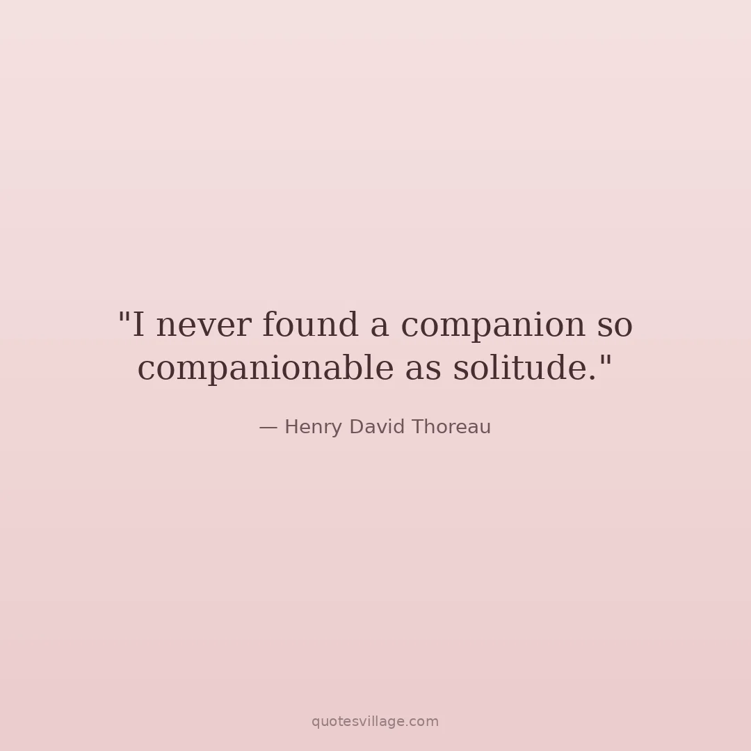 Peace in Solitude Quotes That Remind You Why Alone Time Matters