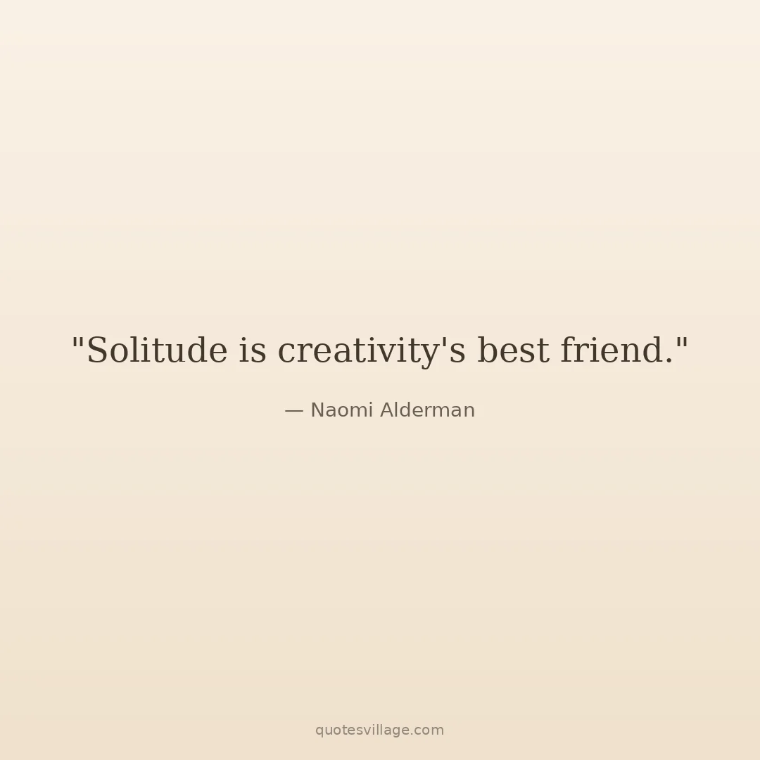 Peace in Solitude Quotes About Finding Yourself