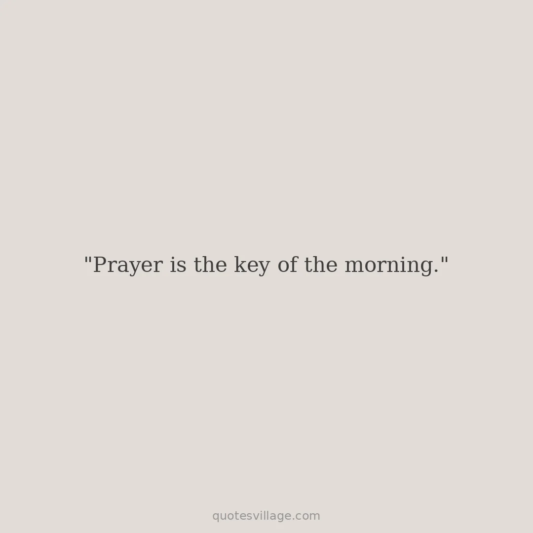 Prayer For Garden