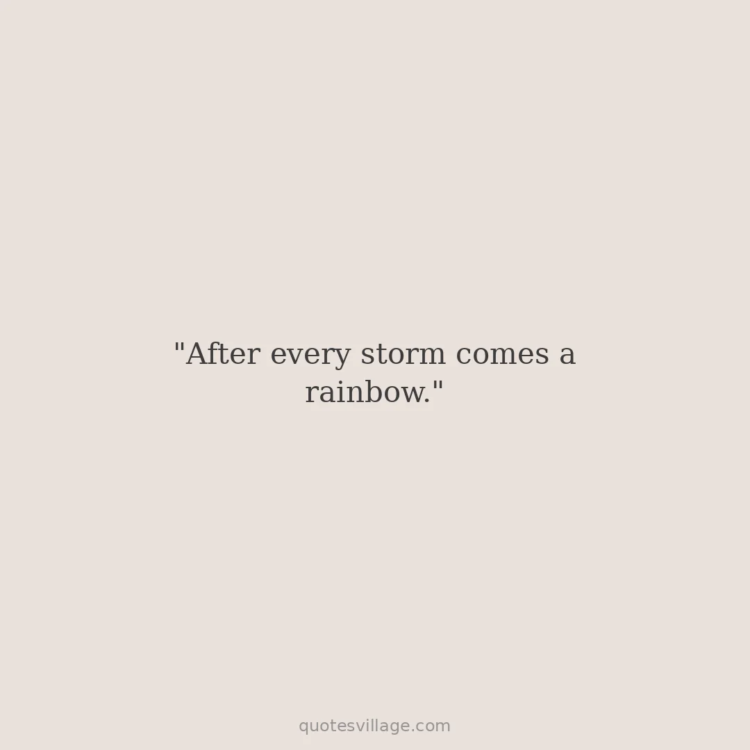 Quotes After a Storm — The Sun Always Returns