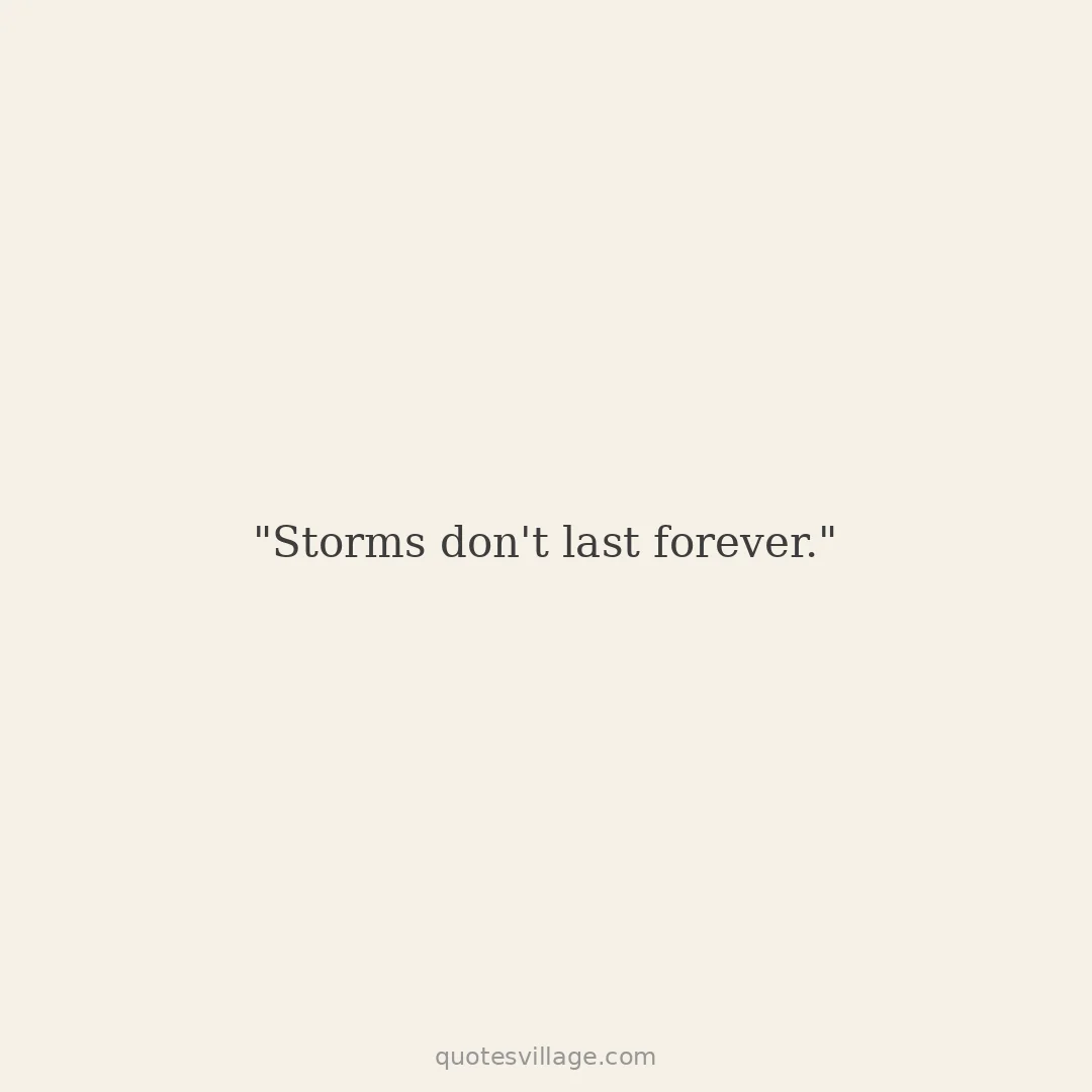 Quotes After a Storm — Healing and Peace