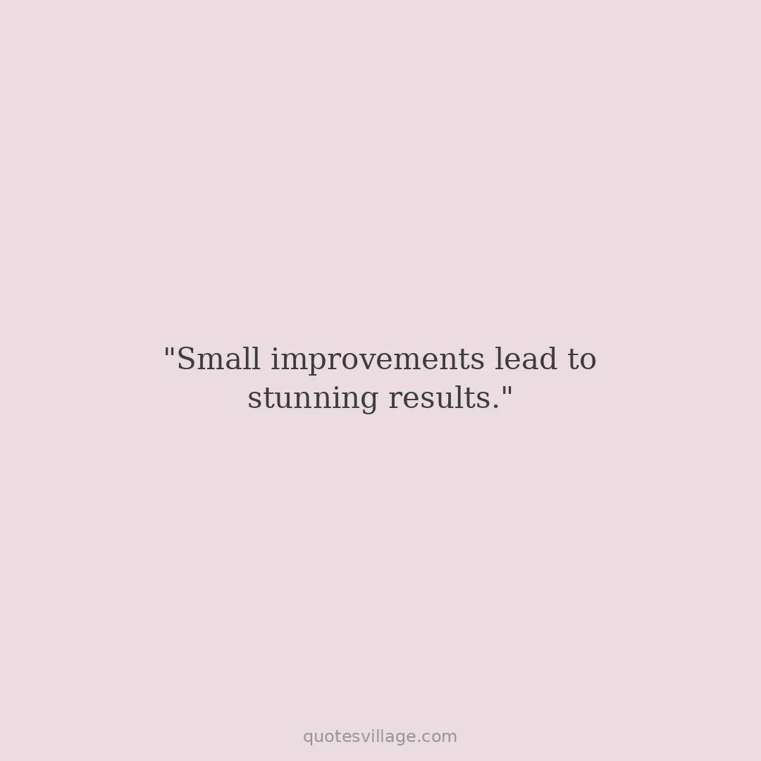 Self Improvement Quotes — Progress Over Perfection