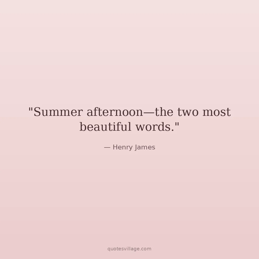 Classic Summer Poems by Famous Poets