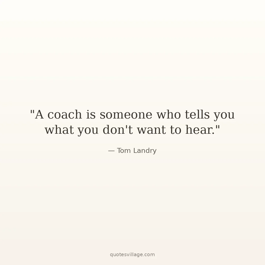 Thank You Coach Quotes About Life Lessons Beyond the Game