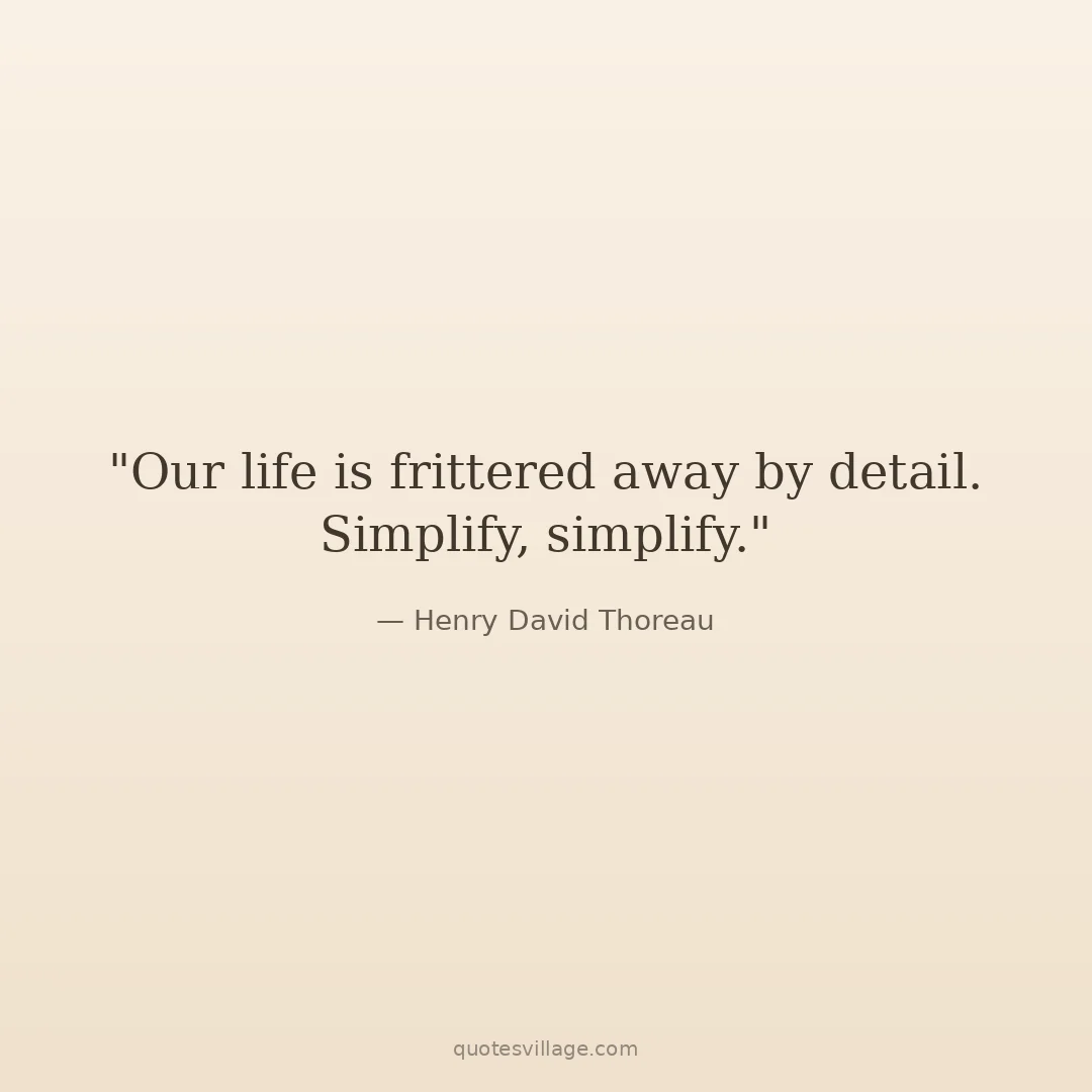 Henry David Thoreau Sayings About Nature