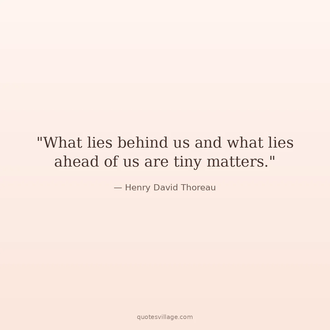 Thoreau Sayings on Self-Reliance and Individuality 