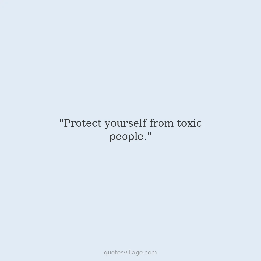 Short Toxic Friends Quotes