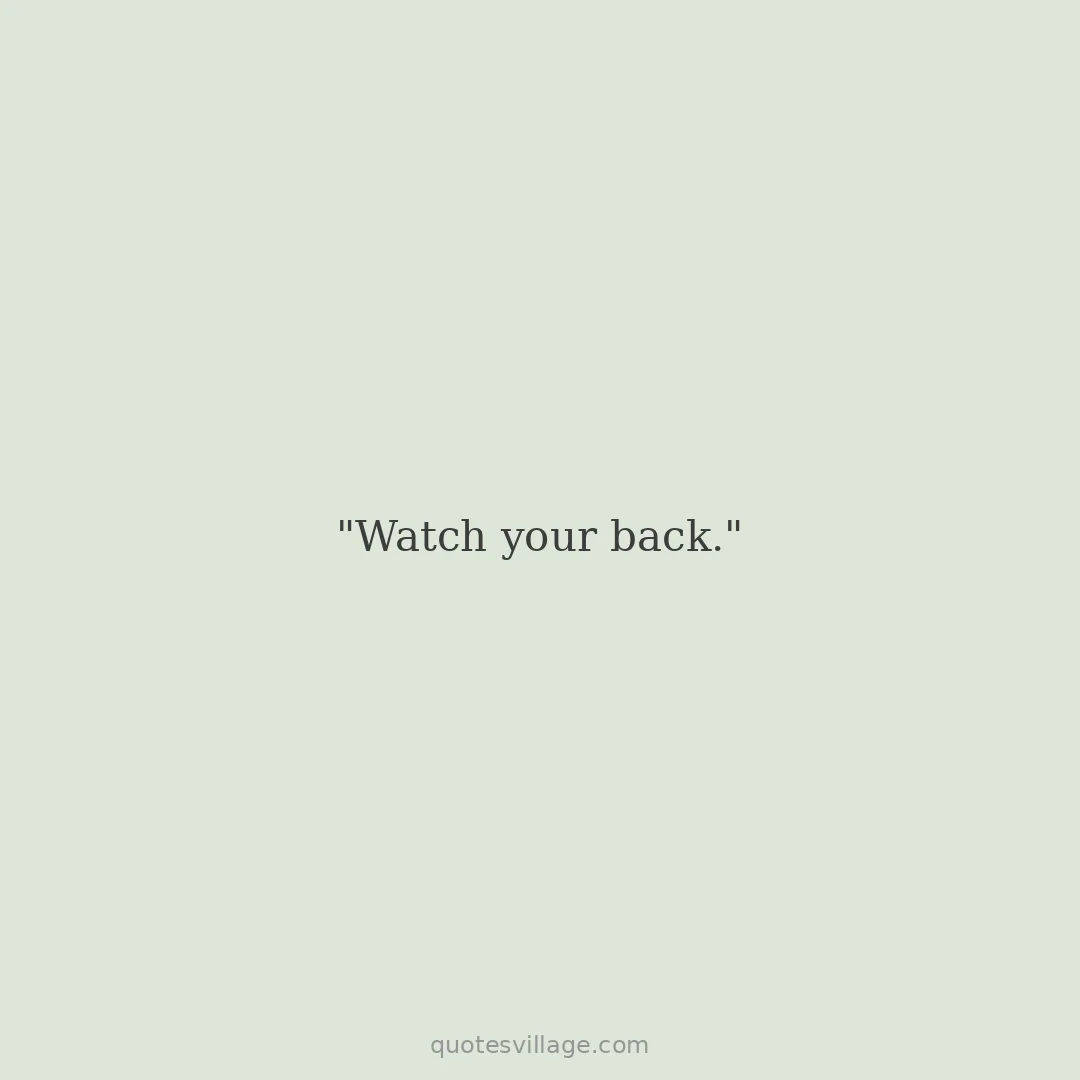 Backstabbing Quotes