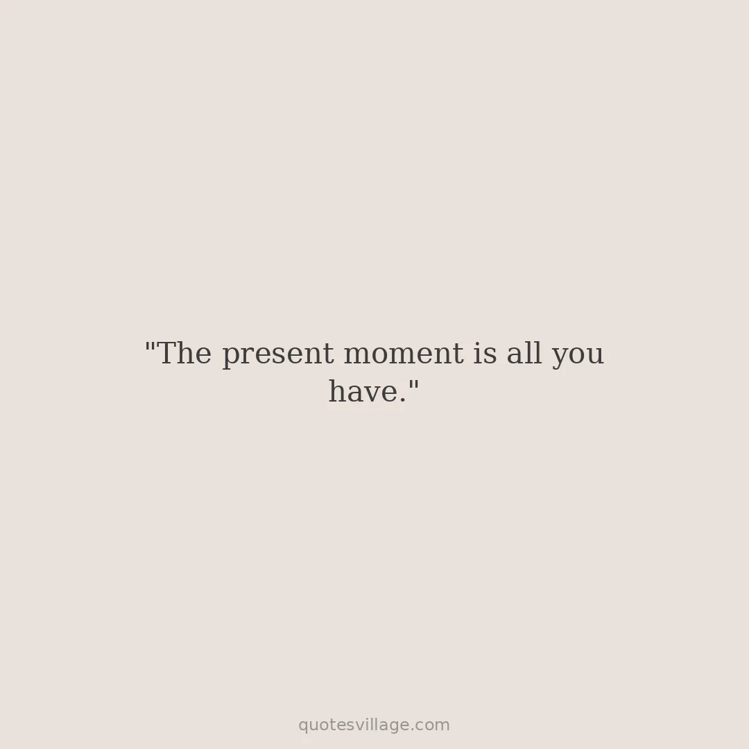 Excerpts from The Power of Now on Presence