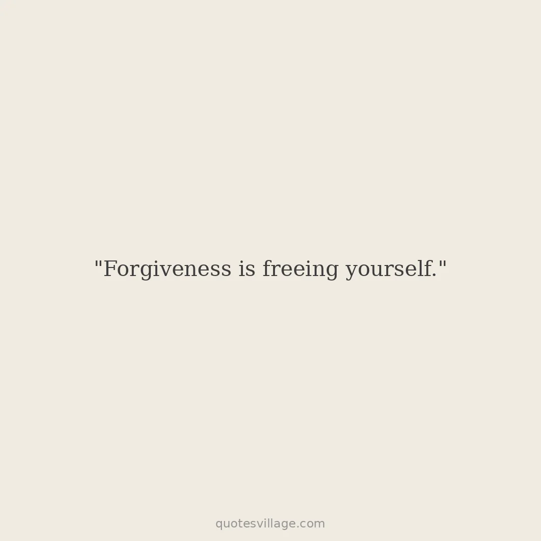 Forgive Yourself Quotes About Letting Go of Guilt