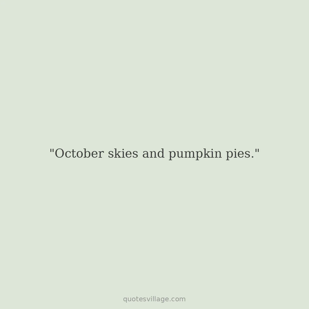 Poems about October and Letting Go