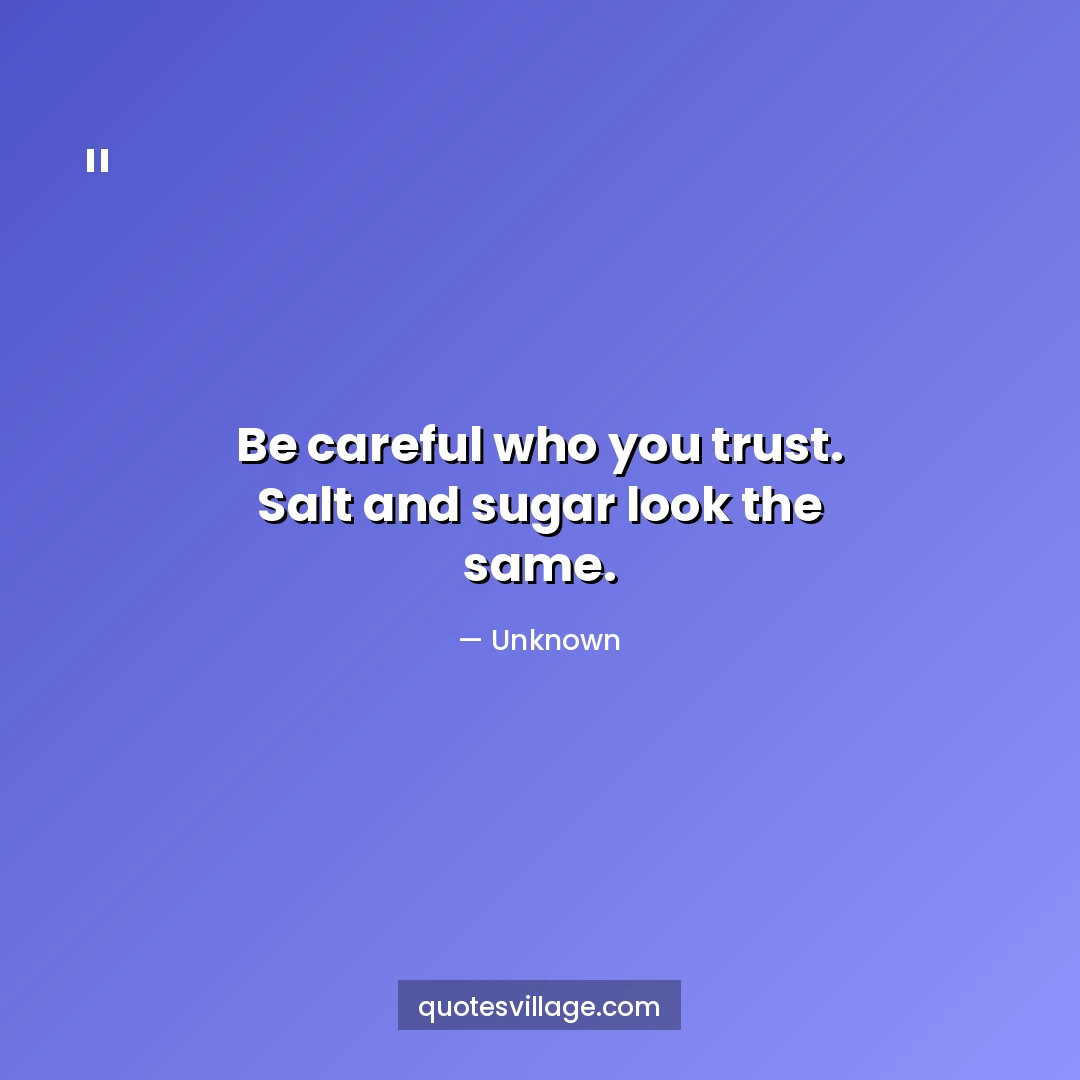 Trust No One Quotes That Hit Different