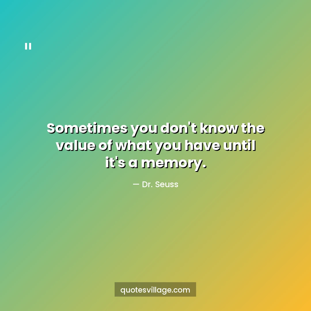 Unappreciated and Taken for Granted Quotes — Short and Sharp